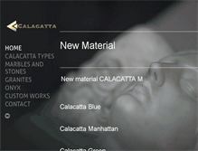 Tablet Screenshot of calacatta.com